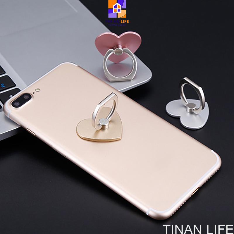 Giá đỡ điện thoại di động hình trái tim, Giá đỡ dạng nhẫn xoay 360° đa năng