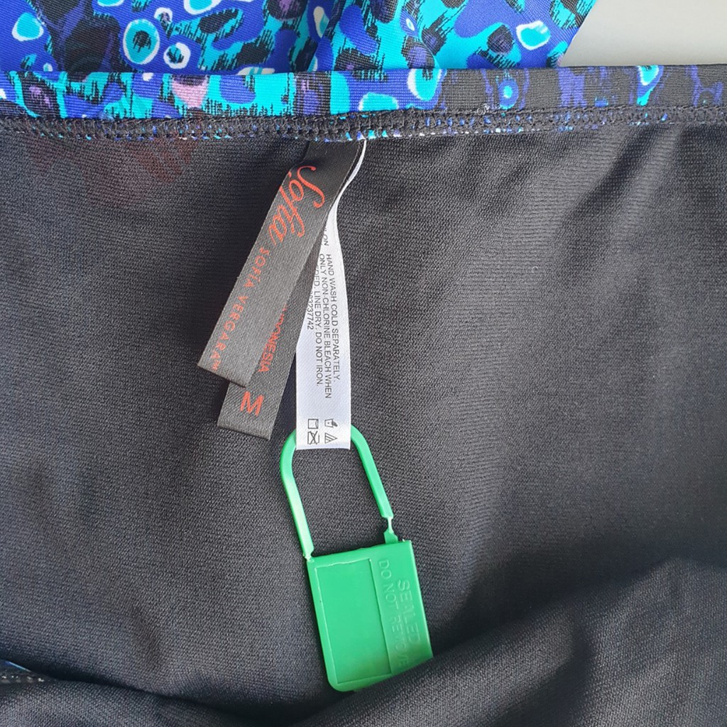 Bộ bơi hai mảnh áo dây cách điệu ngực Sofia xuất khẩu Châu Âu