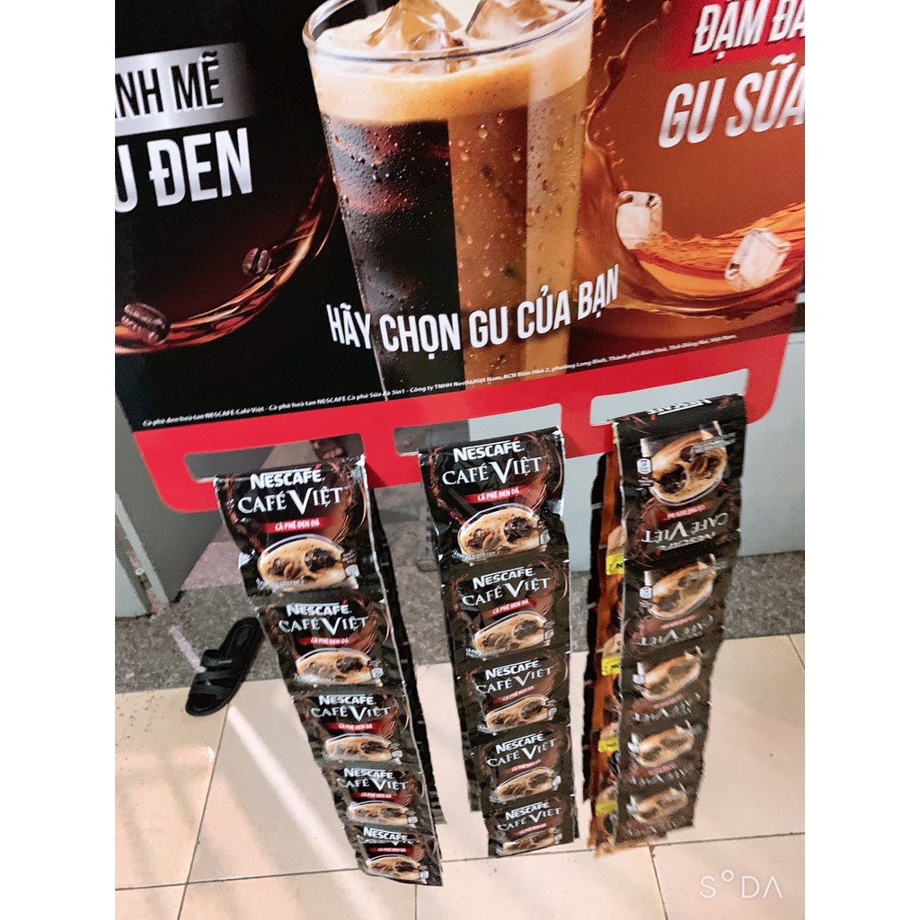 NesCafe Việt Đen Đá Dây (10 gói * 16g )
