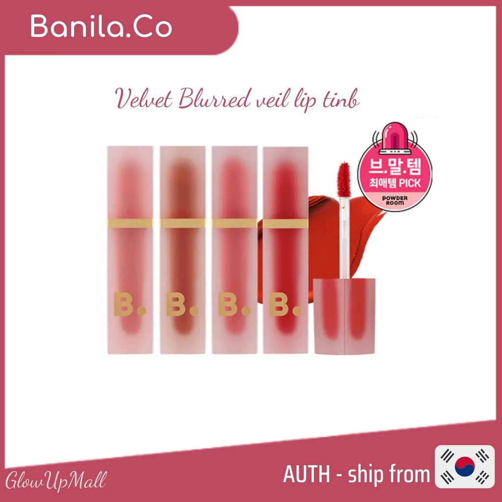 [BANILA.CO] SON KEM LÌ - VELVET BLURRED VEIL LIP TINT 4.5g | BigBuy360 - bigbuy360.vn