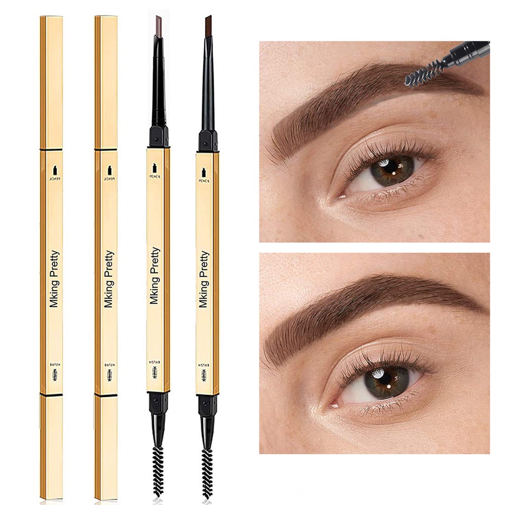 [Hàng mới về] Bút kẻ lông mày tông nâu đậm quyến rũ trang điểm lâu trôi chống nước