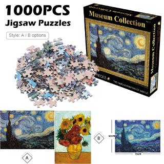 Set 1000 mảnh ghép tranh Van Gogh kích thước 75*50cm