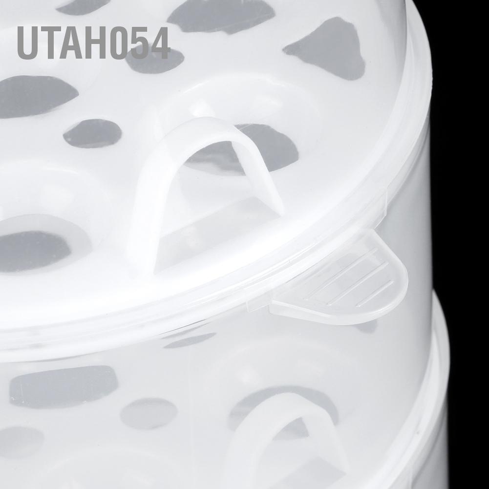 Máy nấu trứng và hấp thức ăn 1-3 tầng gia dụng đa chức năng đầu cắm EU 220v