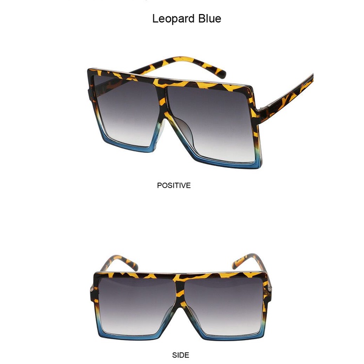 Kính Mát Gọng Vuông Màu Đen Phong Cách Cổ Điển Dành Cho Cả Nam Và Nữ | BigBuy360 - bigbuy360.vn