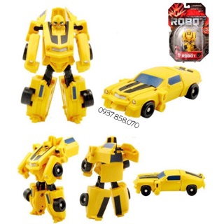 Xe ô tô đồ chơi biến hình robot Transformers