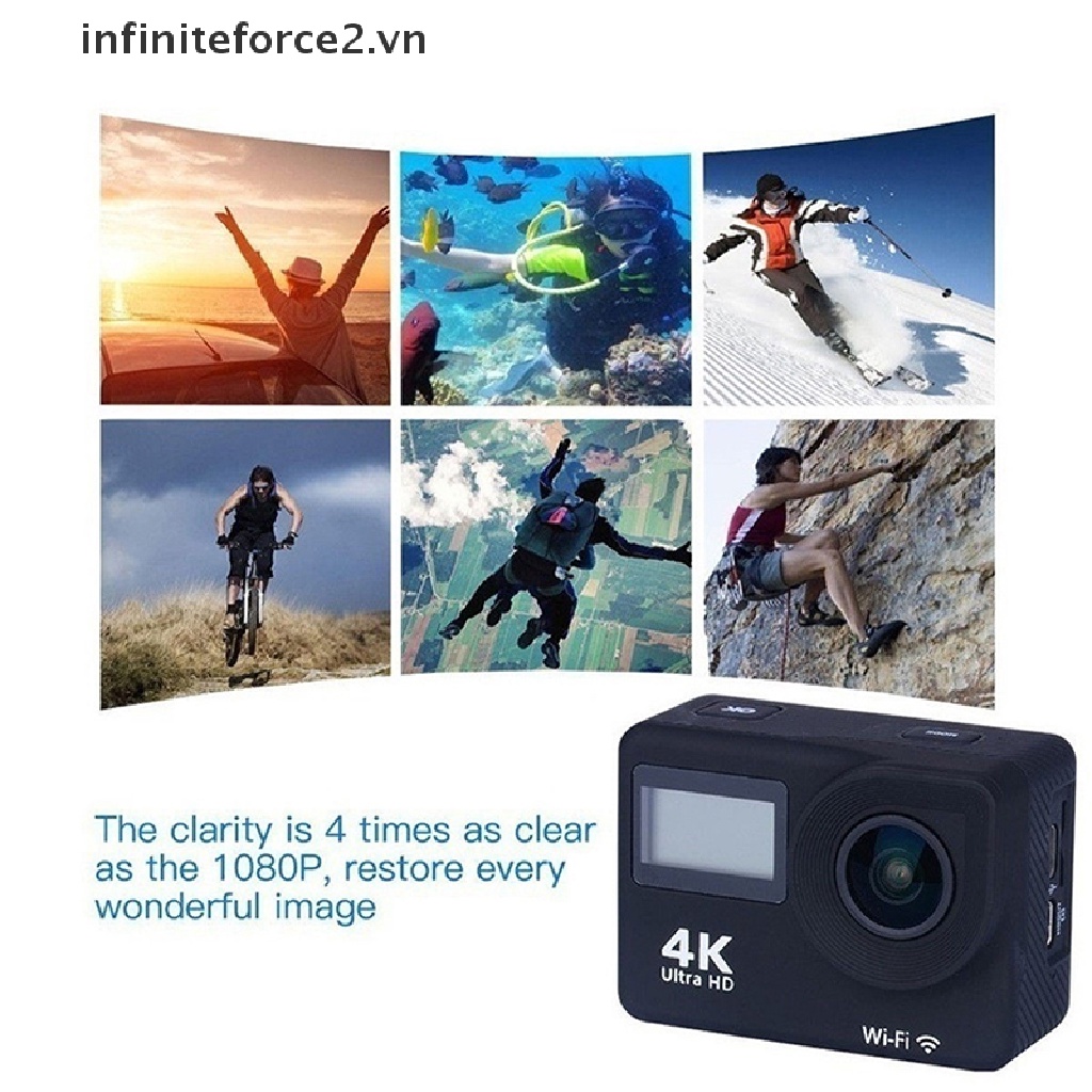 Camera hành trình INVN 4K 1080P HD 2'' chống thấm nước
 | BigBuy360 - bigbuy360.vn