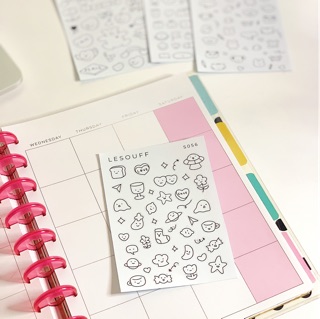 S056 - STICKER TRANG TRÍ PLANNER, BULLET JOURNAL