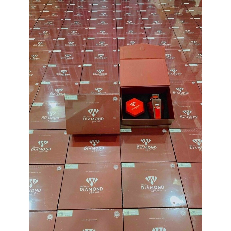 Viên uống trắng da Diamond White - Trắng Da gấp 3 lần Beauty Plus ❤ Mua 3 Tặng 2 Sữa Ong Chúa ❤ Free Ship