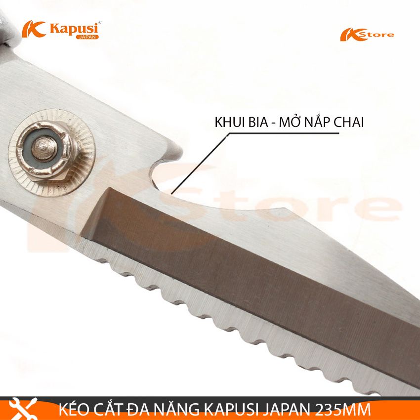 KÉO CẮT ĐA NĂNG NĂNG KAPUSI JAPAN 235MM TIÊU CHUẨN NHẬT BẢN