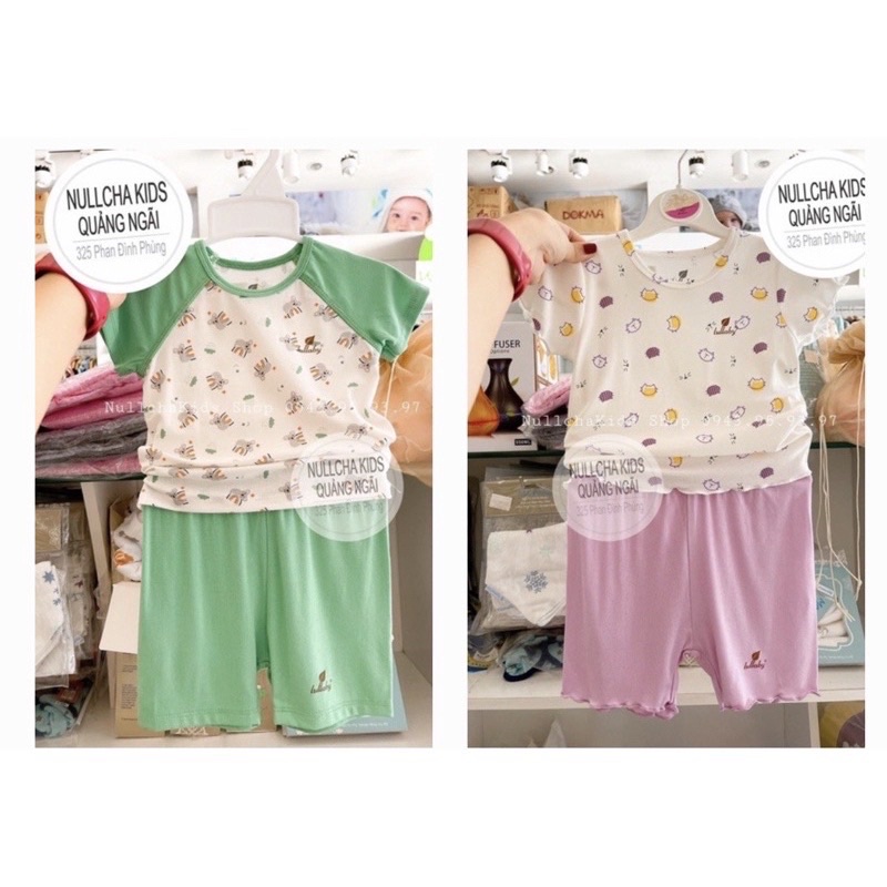 (Hà nam)Bộ cộc tay Lullaby(chất petit) dành cho bé trai và bé gái từ 6m đến 4y