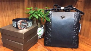 Túi nam ipad da thật versace, bbr chất đẹp