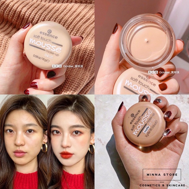 PHẤN TƯƠI ĐỨC ESSENCE SOFT TOUCH MOUSSE