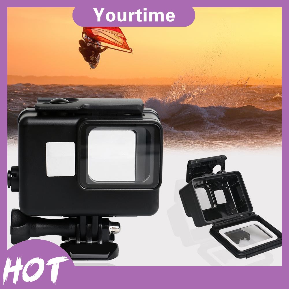 Vỏ chống nước cao cấp cho máy quay Gopro Hero 5 6 7 ( đen )