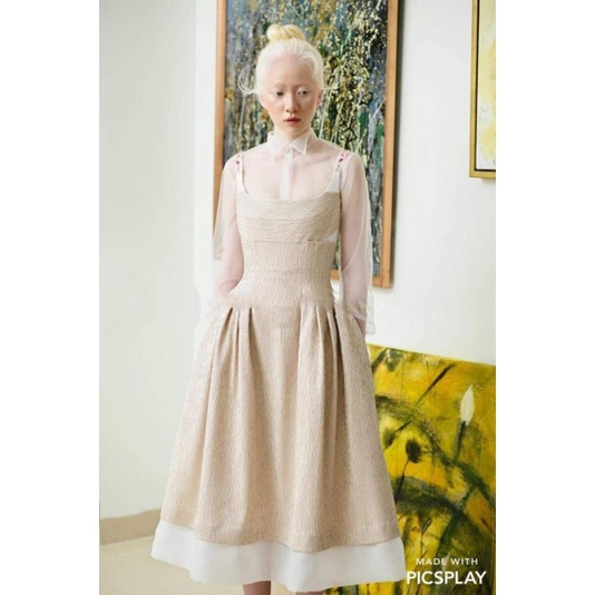 Vải gấm chun nhăn