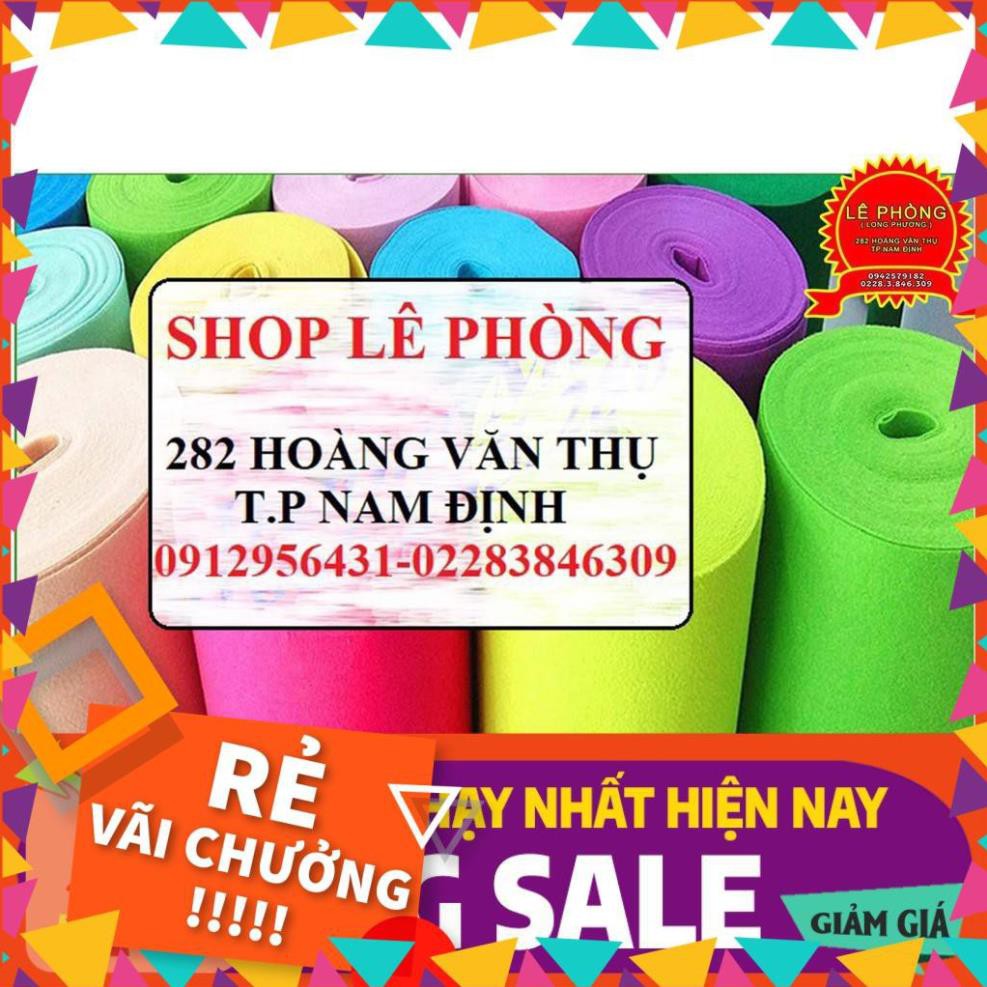 [ BÁN CHẠY ]  [ Mầm Non ] VẢI DẠ NỈ khổ 90*90 cm ( Inb shop để chọn màu )