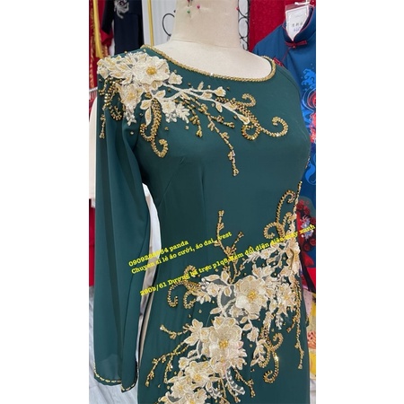 Áo dài cho mẹ ba xui giá mềm kết đẹp