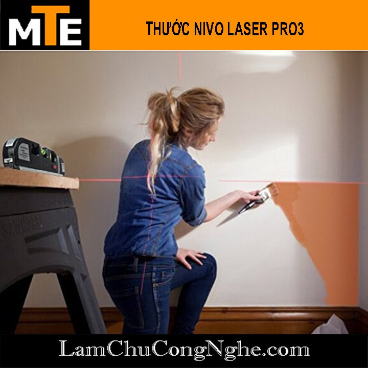 Thước Nivo Laser PRO3 cân mực laser đa năng