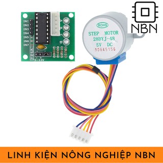 Com bo động cơ bước 28BYJ-48 🔥+ Module driver servo ULN2003🔥