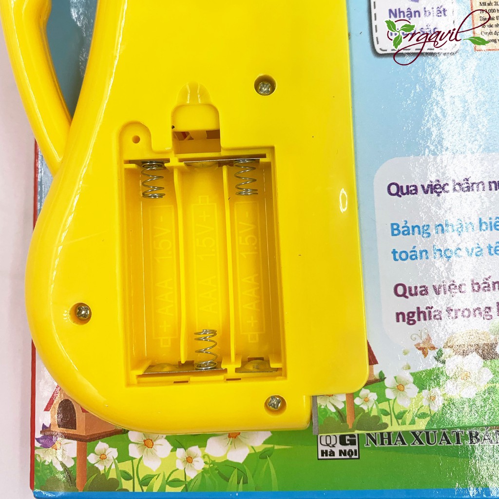 Bộ Sách Song Ngữ Điện Tử Tiếng Anh Cho Trẻ Em Có Phát Ra Âm Thanh - Sách Học Tiếng Anh Cho Bé - Orgavil