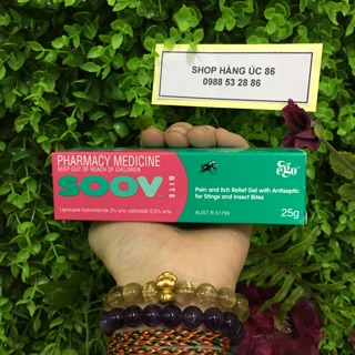Kem Soov trị muỗi và côn trùng đốt