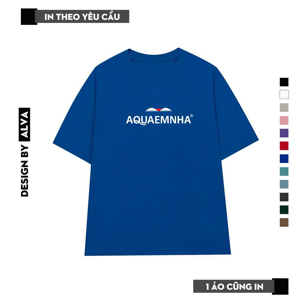 Áo Thun Oversize Tay Lỡ Alva Mẫu Anh Qua Em Nha 10 Màu Cotton 100%