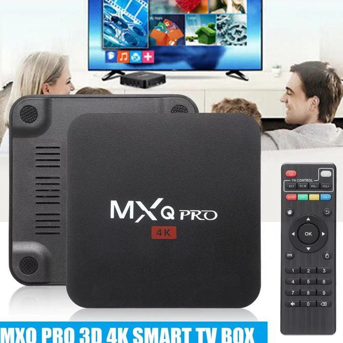 Đầu Tv Box Thông Minh Mxq Pro 4k Android 9.0 Ram 1gb Rom 8gb 1092