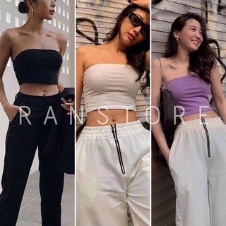 Áo ống bozip co dãn không dây dáng ôm body sexy năng động/ Áo quây ngực thun trơn thời trang nữ hàn quốc_ranstore