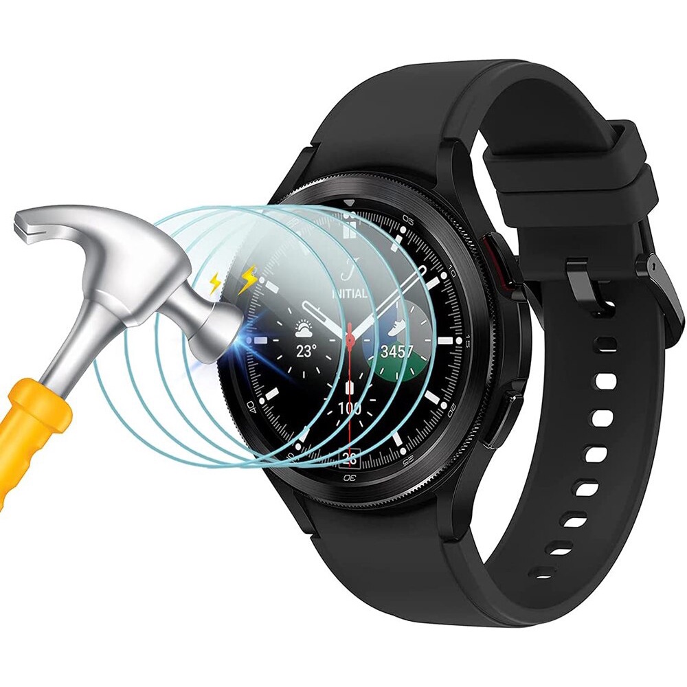 Bộ 4 Kính Cường Lực 9H HD Bảo Vệ Màn Hình Cho Samsung galaxy watch 4 40mm 44mm Classic 42mm 46mm