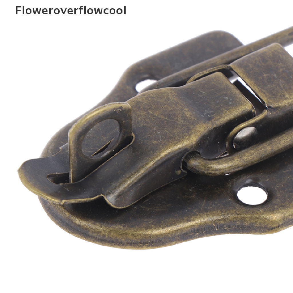 Set 2 Khóa Cài Hộp Trang Sức / Vali Bằng Kim Loại Kiểu Cổ Điển