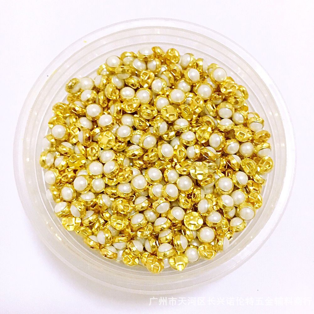 Set 50 bút ngọc trai giả mini dễ thương để trang trí quần áo búp bê