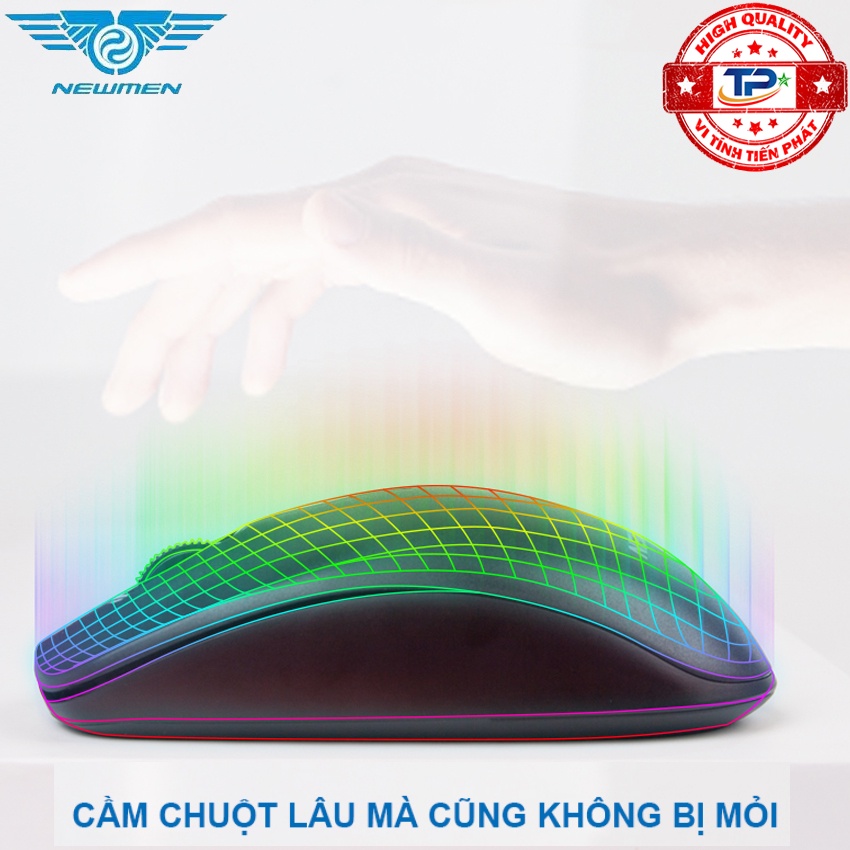 Chuột Máy Vi Tính Có Dây Newmen M007 Dòng Văn Phòng Chuyên Nghiệp, Độ Bền Cao, phù hợp mọi gia đình