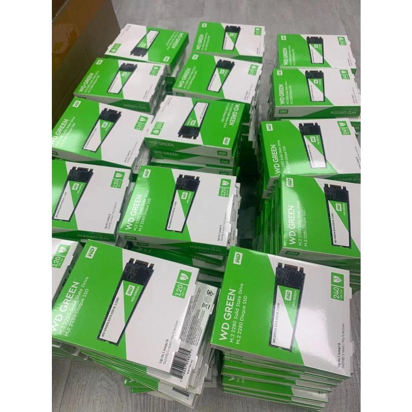 Ổ cứng SSD 128GB-256Gb Laptop WESTERN Green WDS120G2G0B  bảo hành 36 tháng lỗi 1 đổi 1