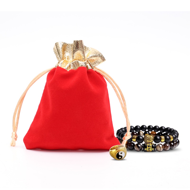 Túi Dây Rút Đựng Trang Sức Chất Liệu Mềm Chất Lượng Cao