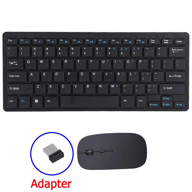 Bộ Bàn Phím + Chuột Không Dây 2.4ghz Cho Pc Mac Laptop Tablet | BigBuy360 - bigbuy360.vn