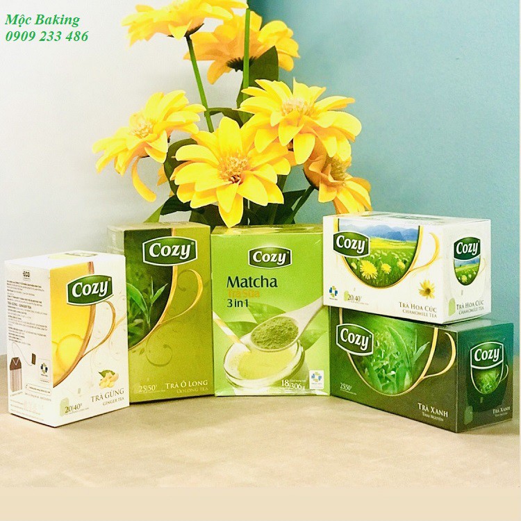 Trà cozy 50g nhiều loại hương