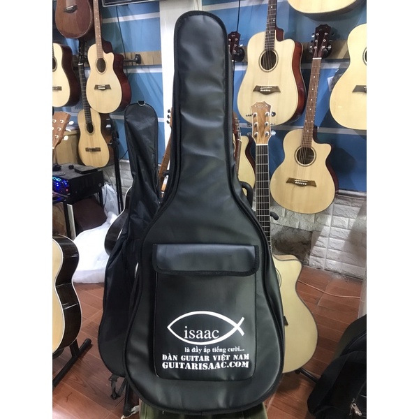 Bao đàn guitar 3 lớp. Bao đàn guitar bằng da 3 lớp. Guitar isaac trợ giá cho bao đàn guitar 3 lớp chỉ còn 97k