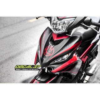 Tem Xe Exciter 135 Monster Đen Đỏ