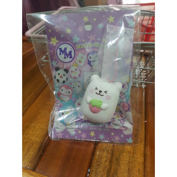 Squishy gấu dâu marshmallow ibloom