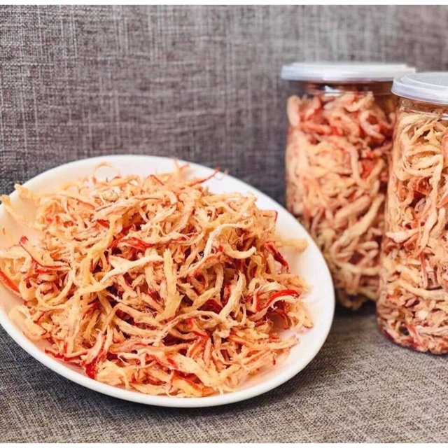 Mực xé sợi hấp cốt dừa [FREESHIP 50K] - dai ngon mềm ngọt béo ngậy vị cốt dừa cực hấp dẫn - Hộp 300gr | BigBuy360 - bigbuy360.vn