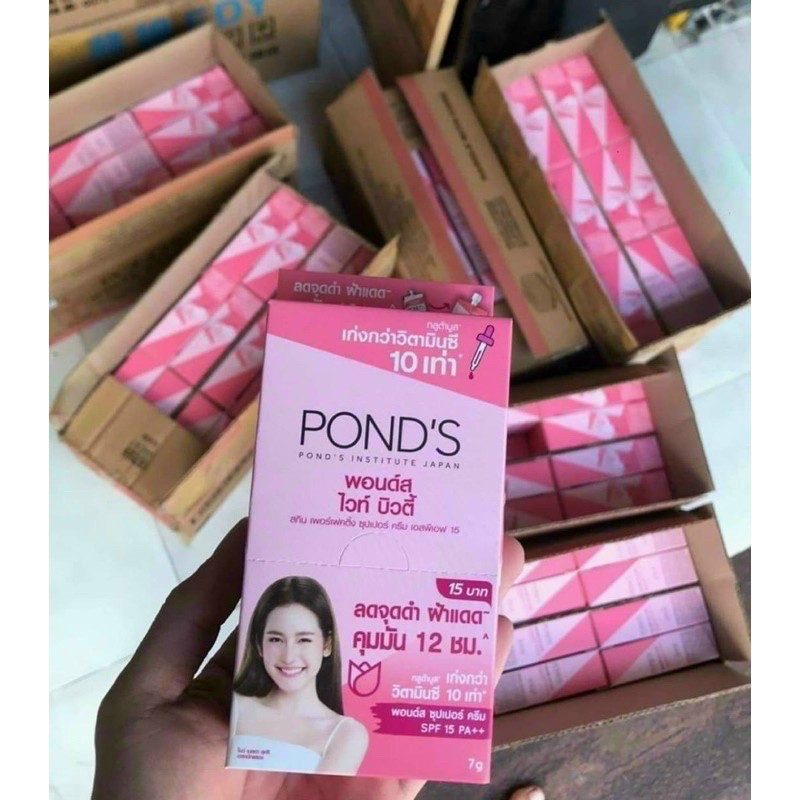 Da Pond's White Beauty 10x 10g Thái Lan🇹🇭