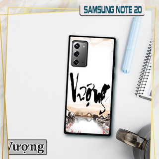 Ốp lưng Samsung Galaxy Note 20 - In chữ thư pháp