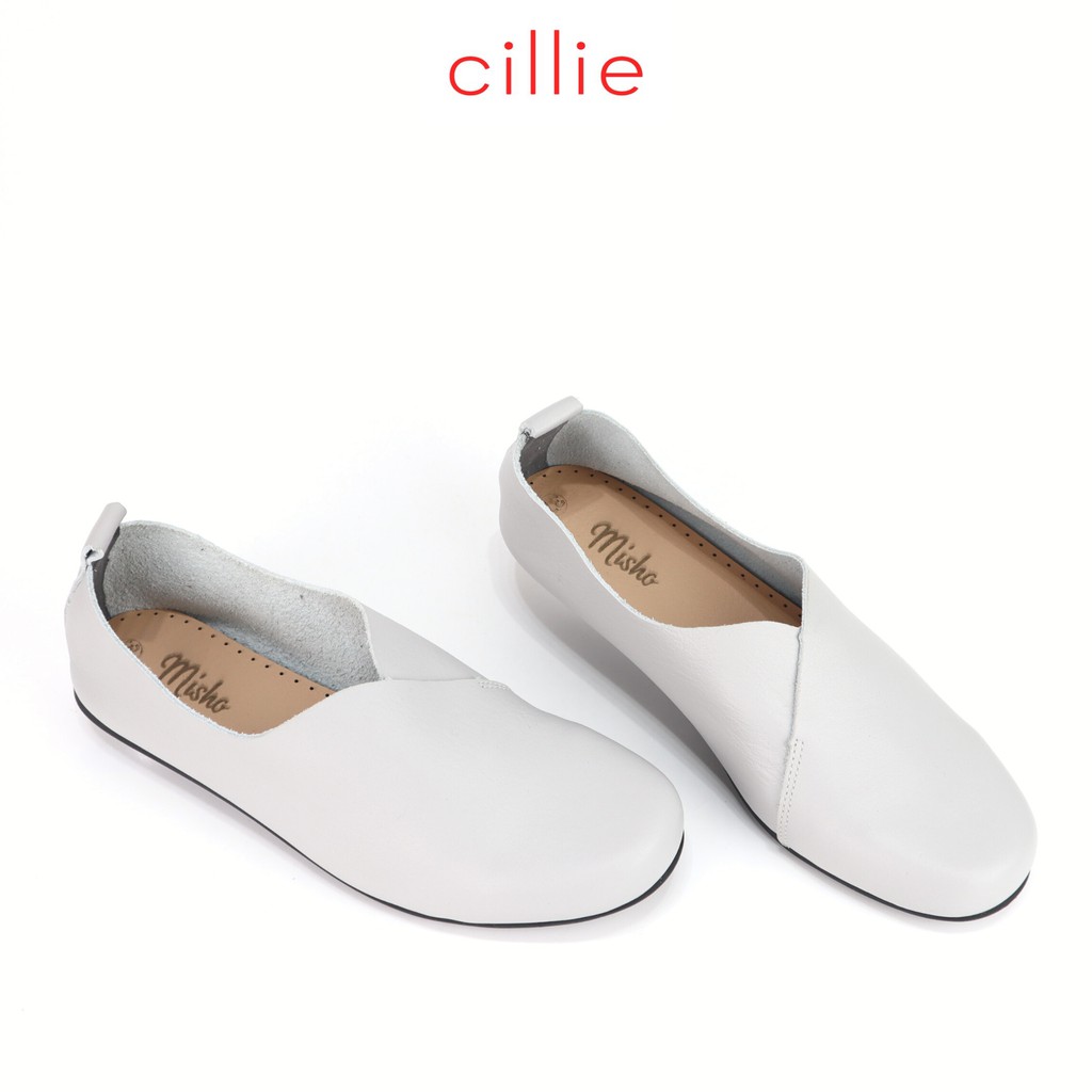 Giày mọi đế bằng da thật Misho 1124 | BigBuy360 - bigbuy360.vn