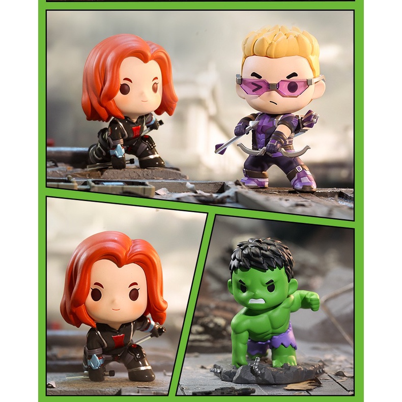 Búp Bê Popmart MARVEL Avengers Series Dễ Thương Có Sẵn)