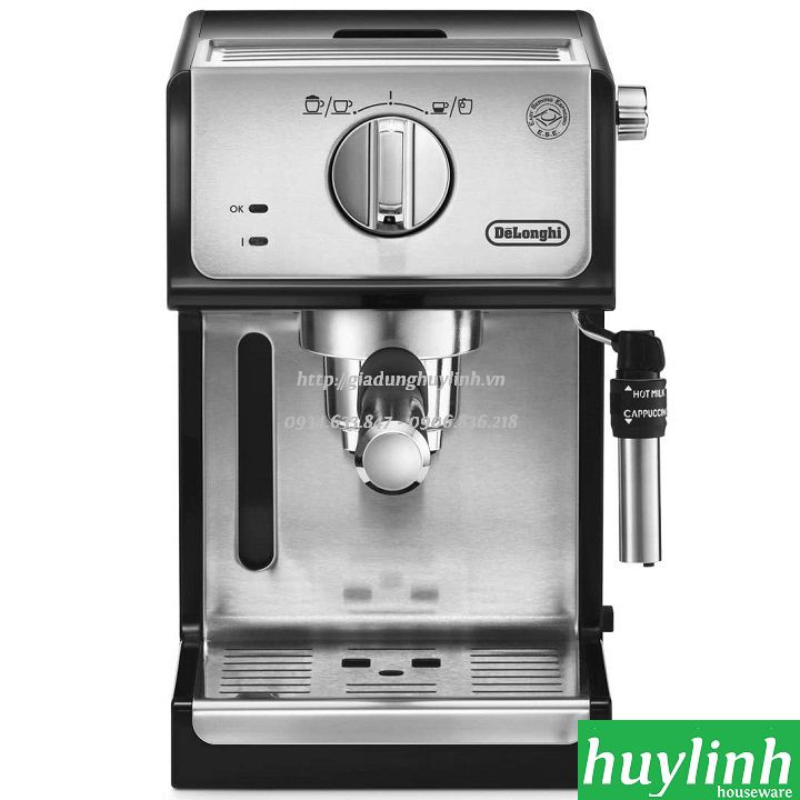 [Mã ELHAMS5 giảm 6% đơn 300K] Máy pha cà phê Delonghi ECP 35.31 - 1100W - 15 bar [ECP35.31]