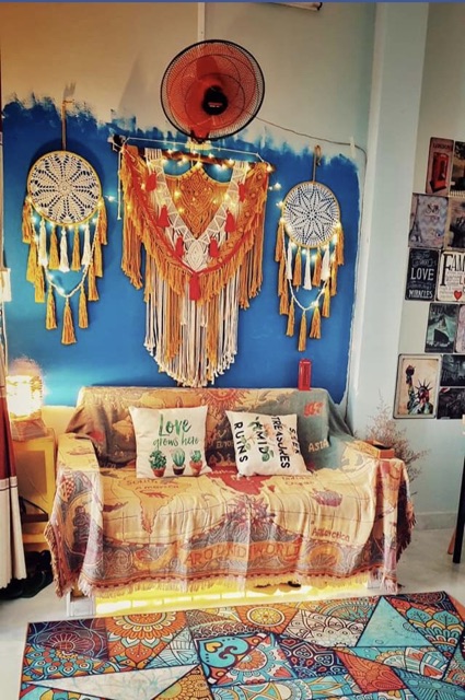 Combo 10m Dây ren bi trang trí bom bom hạt nhỏ của Vải rẻ HB shop