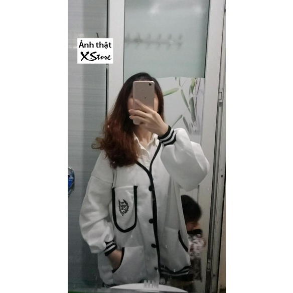 Áo Khoác Cadigan Viền CBLU Có Ảnh Thật + Video Tự Chụp - Áo Khoác Chất Nỉ Ngoại Mềm Mịn Hot Trend 2021 Unisex X.Store