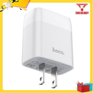 Cốc sạc nhanh Hoco C73 - 2 cổng chính hãng giá tốt - [PHỤ KIỆN ĐIỆN THOẠI THANH VÂN]