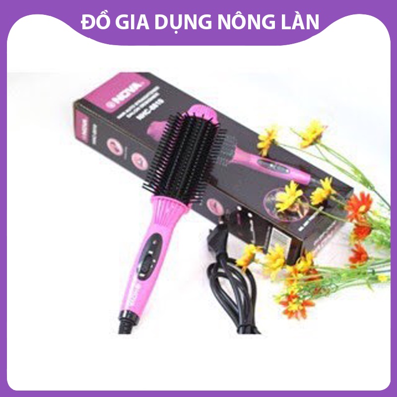 Lược điện Nova NHC-8810 tạo kiểu tóc đa năng cao cấp uốn cụp - uốn xoăn - dập xù phồng NL Shop