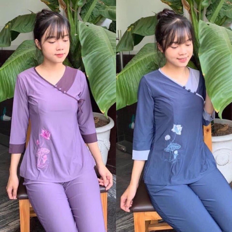 Đồ lam đi chùa  💗