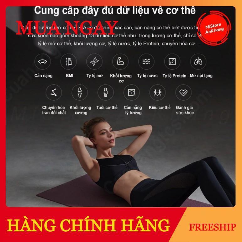 Cân Điện Tử Xiaomi Body Fat Gen 2,Cân thông minh xiaomi đo các loại chỉ số